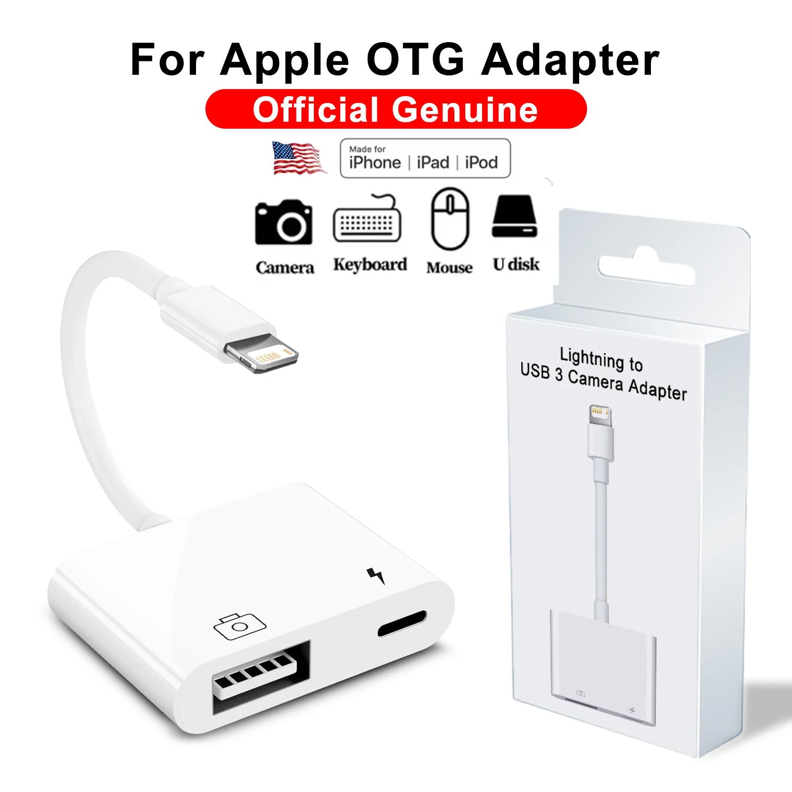    Apple Lightning-USB ī޶ (iPhone  ) USB 3.0 ī  ÷ ̺ U ũ ̵ Ű